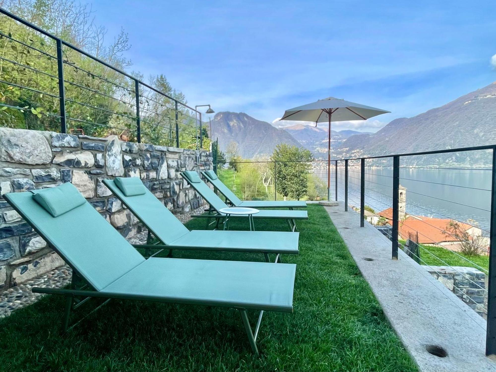 Il Noce Lake View Apartment 레체노 외부 사진