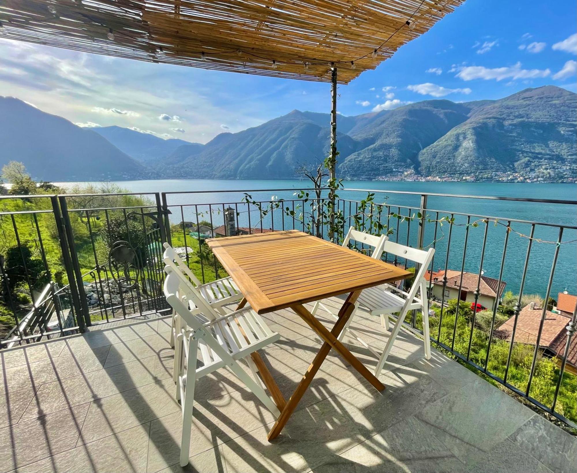Il Noce Lake View Apartment 레체노 외부 사진